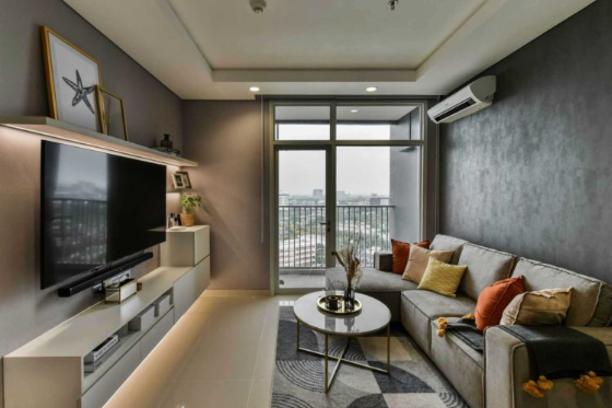 Interior Apartemen Modern di bogor kota