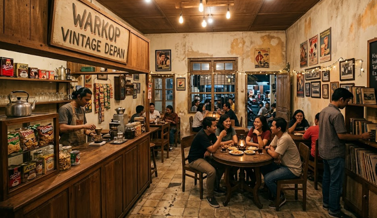 Desain Warkop di Bogor: Menciptakan Ruang Nongkrong yang Estetik dan Nyaman